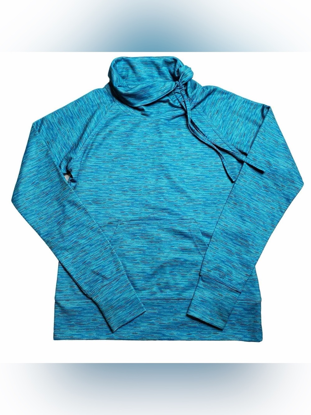 Fila Blue Marled Pullover Hoodie